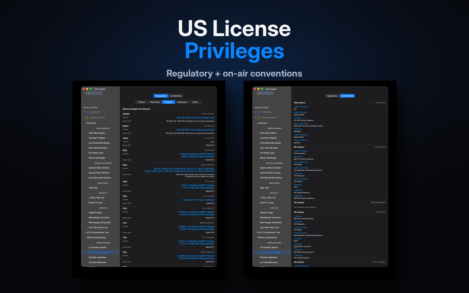CalcLedger US License Privileges on Mac
